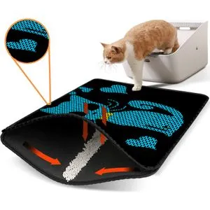 Nrszn0135 Multicolor Cat Litter Mat