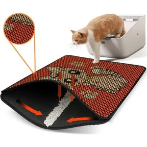 Nrszn0142 Multicolor Cat Litter Mat