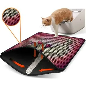 Nrszn0143 Multicolor Cat Litter Mat