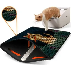 Nrszn0145 Multicolor Cat Litter Mat