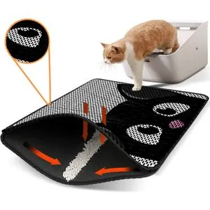 Nrszn0146 Multicolor Cat Litter Mat
