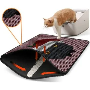 Nrszn0147 Multicolor Cat Litter Mat
