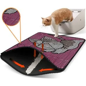 Nrszn0152 Multicolor Cat Litter Mat