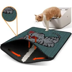 Nrszn0153 Multicolor Cat Litter Mat