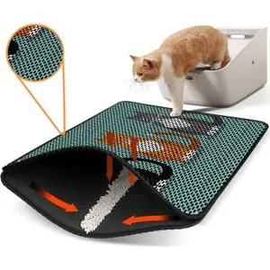 Nrszn0154 Multicolor Cat Litter Mat