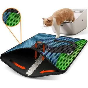 Nrszn0156 Multicolor Cat Litter Mat