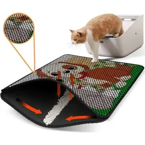 Nrszn0157 Multicolor Cat Litter Mat
