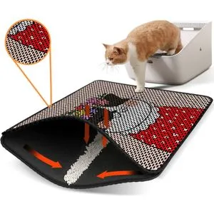 Nrszn0160 Multicolor Cat Litter Mat