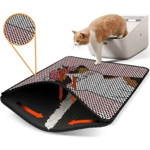 Nrszn0162 Multicolor Cat Litter Mat