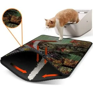 Nrszn0167 Multicolor Cat Litter Mat