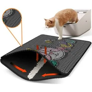 Nrszn0179 Multicolor Cat Litter Mat