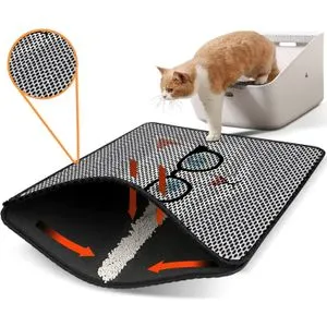 Nrszn0181 Multicolor Cat Litter Mat