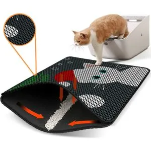 Nrszn0185 Multicolor Cat Litter Mat