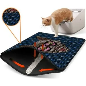 Nrszn0188 Multicolor Cat Litter Mat