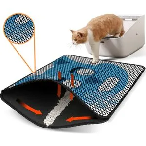Nrszn0192 Multicolor Cat Litter Mat