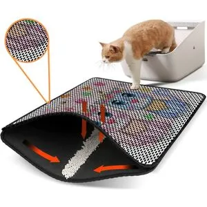 Nrszn0199 Multicolor Cat Litter Mat