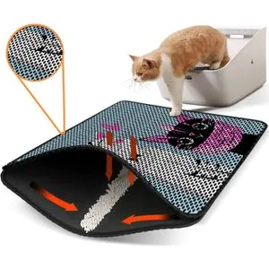 Nrszn0204 Multicolor Cat Litter Mat
