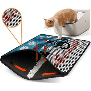 Nrszn0205 Multicolor Cat Litter Mat