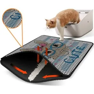Nrszn0207 Multicolor Cat Litter Mat