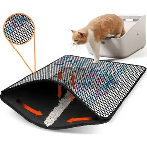 Nrszn0209 Multicolor Cat Litter Mat