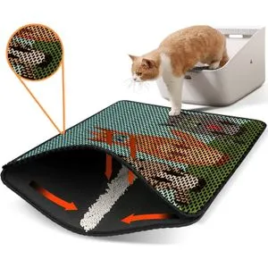 Nrszn0211 Multicolor Cat Litter Mat