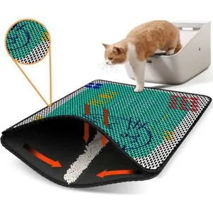 Nrszn0220 Multicolor Cat Litter Mat