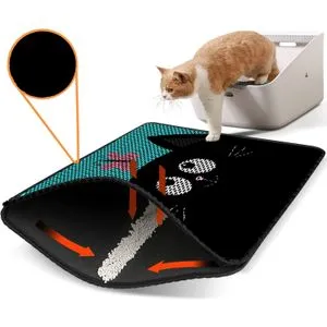 Nrszn0223 Multicolor Cat Litter Mat