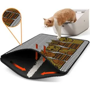 Nrszn0229 Multicolor Cat Litter Mat