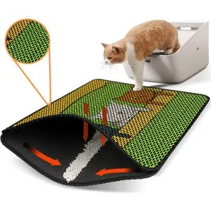 Nrszn0231 Multicolor Cat Litter Mat