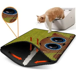 Nrszn0238 Multicolor Cat Litter Mat