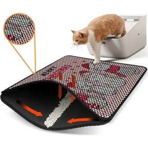 Nrszn0240 Multicolor Cat Litter Mat