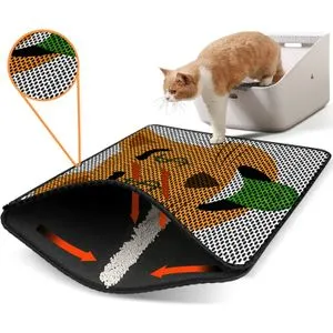 Nrszn0241 Multicolor Cat Litter Mat