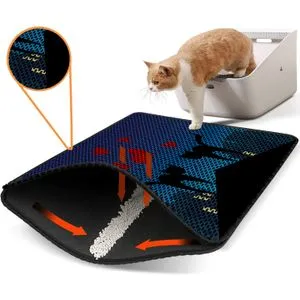 Nrszn0246 Multicolor Cat Litter Mat