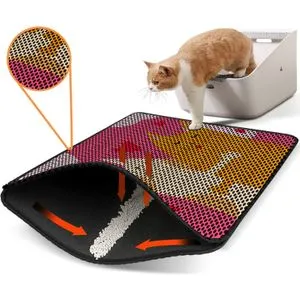 Nrszn0251 Multicolor Cat Litter Mat