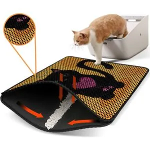 Nrszn0253 Multicolor Cat Litter Mat