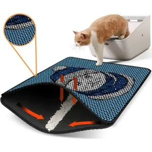 Nrszn0255 Multicolor Cat Litter Mat