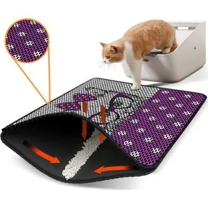 Nrszn0257 Multicolor Cat Litter Mat