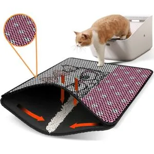 Nrszn0258 Multicolor Cat Litter Mat