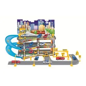 NToys: Garaža Set Sa 4 Autića