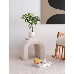 Nu Fitilli - White White Pouffe