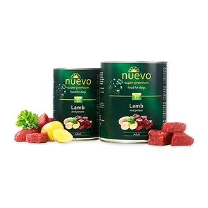 Nuevo Grain Free konzerva za pse Jagnjetina i Krompir 400g