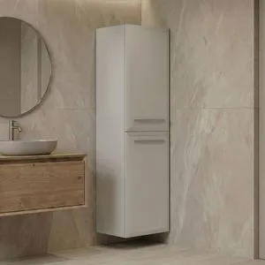 Nuvola 40 v3 - 153 Cashmere Bathroom Cabinet