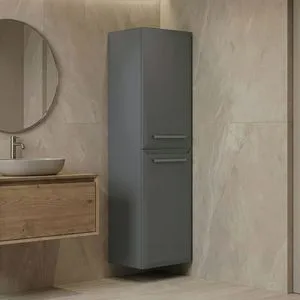 Nuvola 40 v3 - 155 Grey Bathroom Cabinet