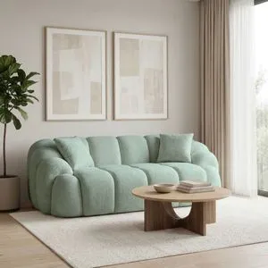 Octavio - Turquoise Turquoise 2-Seat Sofa