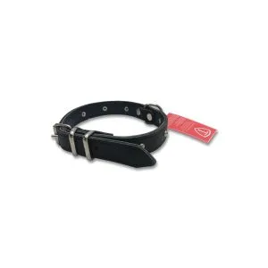 Ogrlica kožna za psa 020 Lux, sa nitnama TR 5007