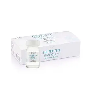 OKAY - KERATIN SMOOTH ampule za kosu sa keratinom 7ml