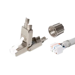 Oklopljeni RJ45 konektor za direktnu terminaciju 22-23 AWG KE-FFT45-C6AS