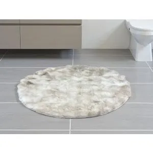 Okrugla Prostirka za kupatilo fi 100cm Bež boja
