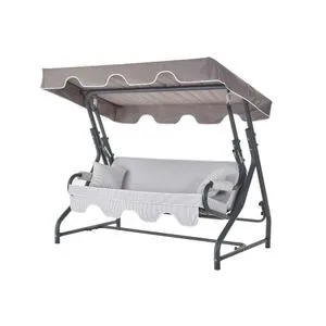 Olea Multicolor Garden Triple Swing Chair