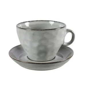 Šolja sa tacnom YARAH 782263 - Grey - DCS